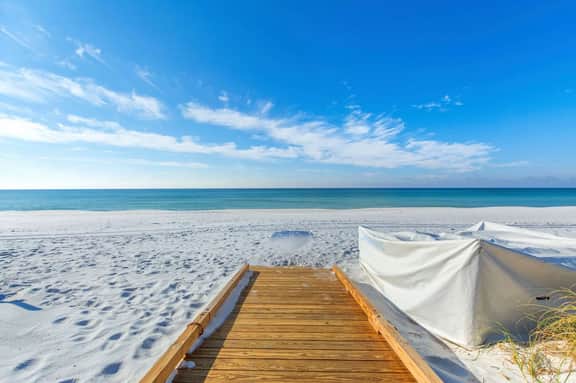 Closest Condo to Beach Club, Partial Gulf Views